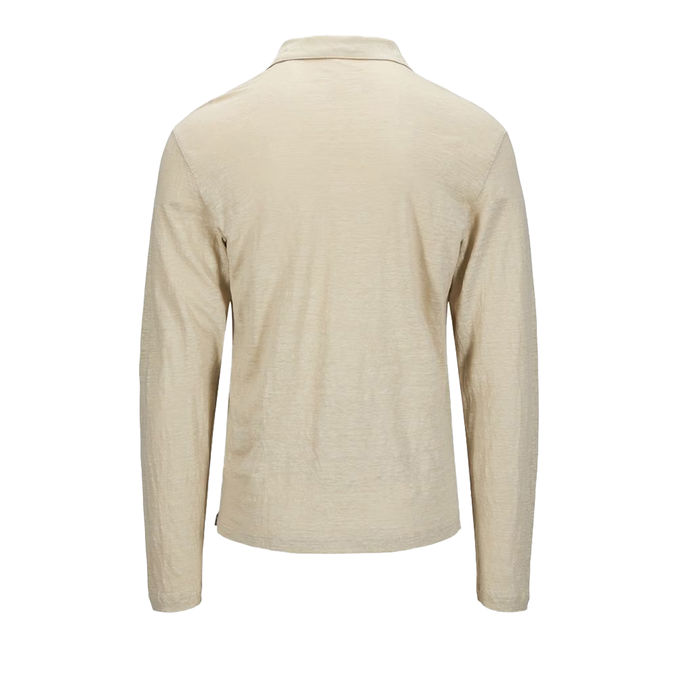 LINEN POLO Man Sand