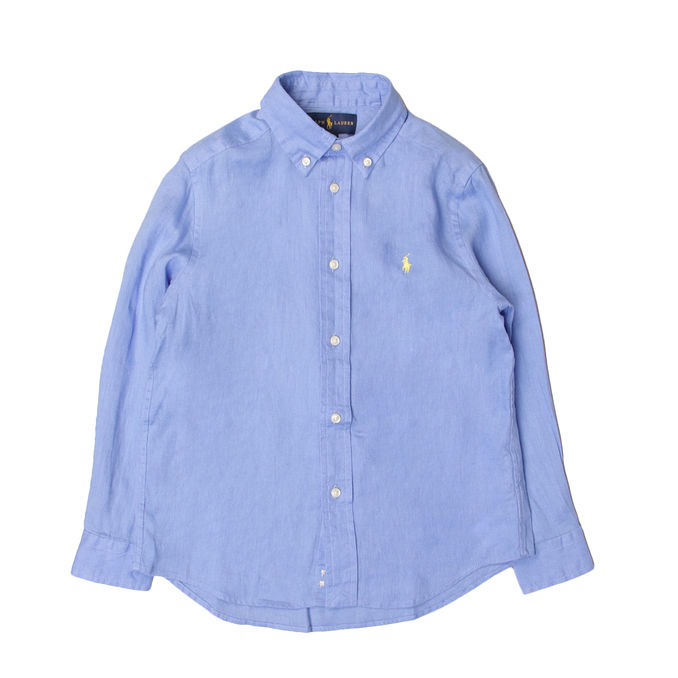 LINEN SHIRT Boy Harbor Island Blue
