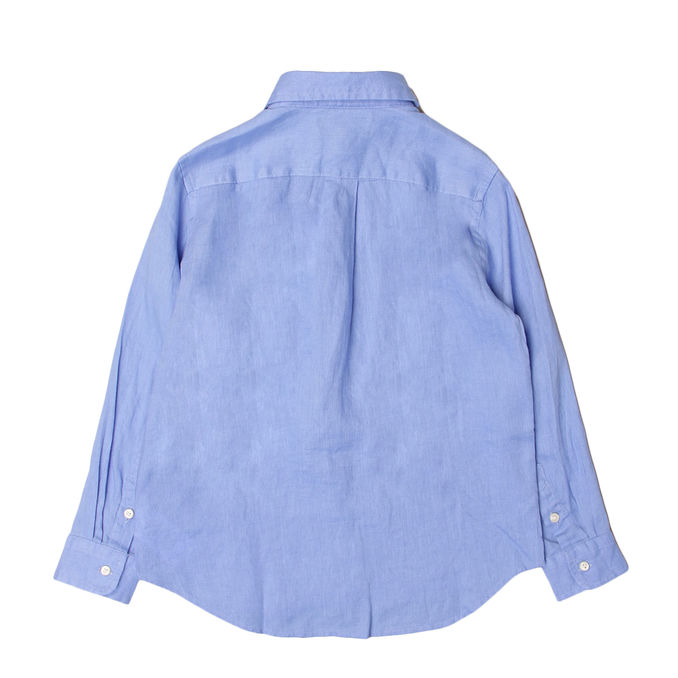 LINEN SHIRT Boy Harbor Island Blue