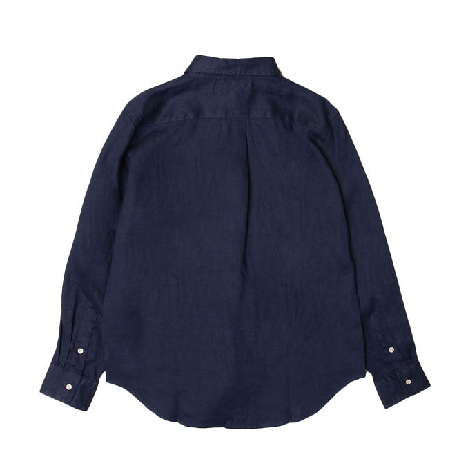 LINEN SHIRT Boy Navy