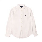 LINEN SHIRT Boy White LINEN SHIRT Boy White