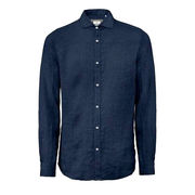 LINEN SHIRT Man Blue  LINEN SHIRT Man Blue