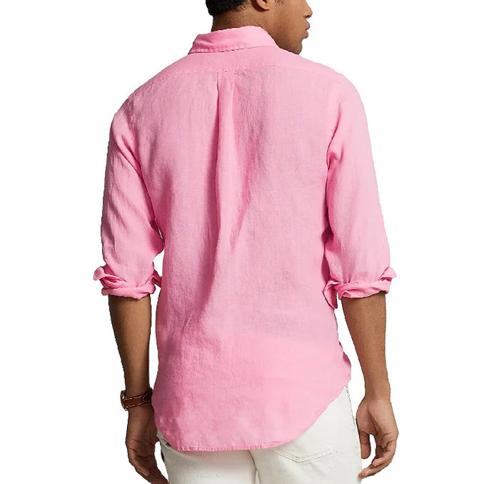 LINEN SHIRT Man Florida Pink