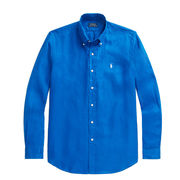 LINEN SHIRT Man Heritage Blue LINEN SHIRT Man Heritage Blue