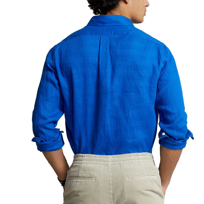 LINEN SHIRT Man Heritage Blue