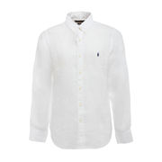 LINEN SHIRT Man White   LINEN SHIRT Man White