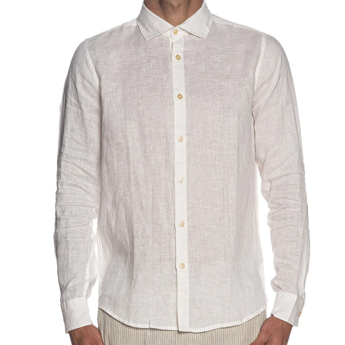 LINEN SHIRT Man White