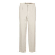 LINEN TROUSERS Man Cream