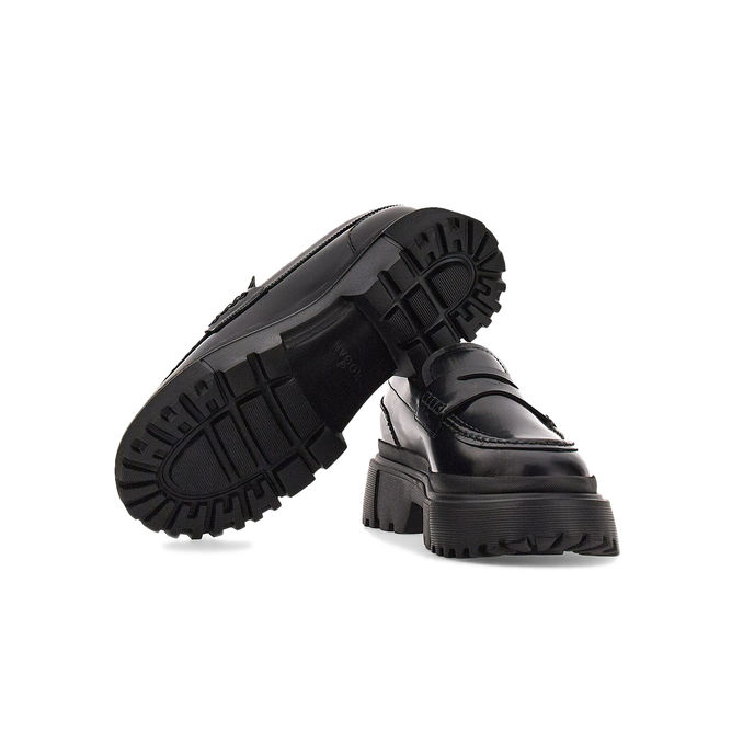 LOAFERS H619 Woman Black