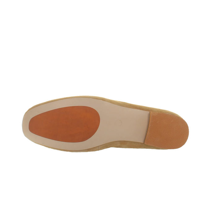 LOAFERS SUEDE Woman Tan