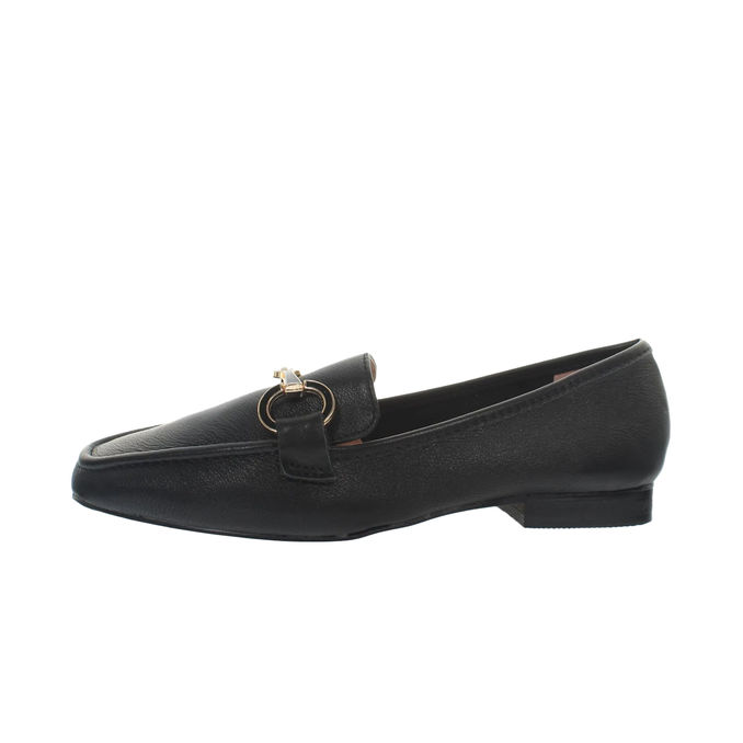 LOAFERS TASSEL GLAZED Woman Black