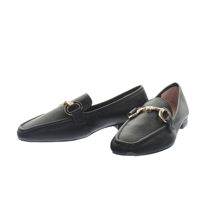 LOAFERS TASSEL GLAZED Woman Black