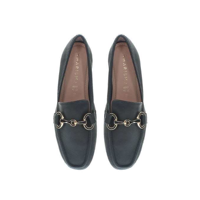 LOAFERS TASSEL GLAZED Woman Black