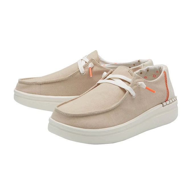 LOAFERS WENDY RISE Woman Chambray Sandshell