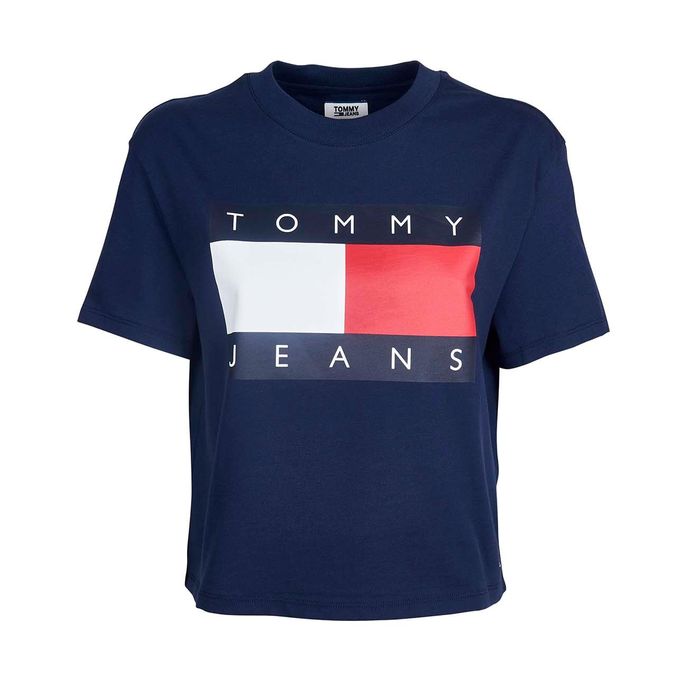 tommy jeans t shirt flag logo