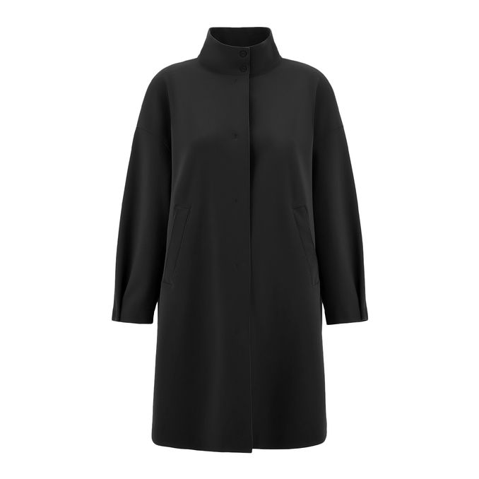 LONG CABAN OVER Woman Black