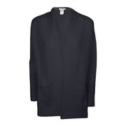 LONG CASHMERE CARDIGAN Woman Dark Blue LONG CASHMERE CARDIGAN Woman Dark Blue