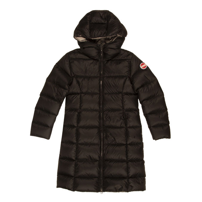 LONG DOWN JACKET WITH HOOD Kid Black