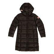 LONG DOWN JACKET WITH HOOD Kid Black LONG DOWN JACKET WITH HOOD Kid Black