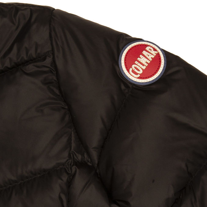 LONG DOWN JACKET WITH HOOD Kid Black