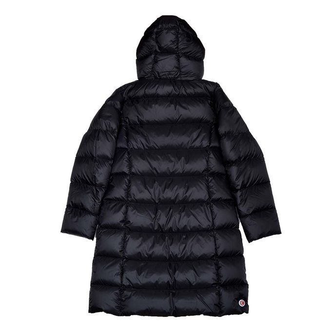 LONG DOWN JACKET WITH HOOD Kid Black