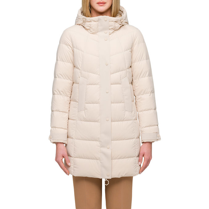 LONG DOWN JACKET WITH HOOD