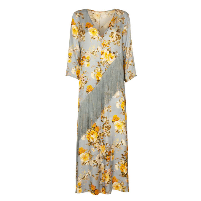 LONG DRESS FLOWER Woman Polynesia