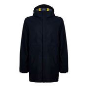 LONG JACKET TOMMY BONDED JERSEY IN TECHNICAL FABRIC WITH HOOD LONG JACKET TOMMY BONDED JERSEY IN TECHNICAL FABRIC WITH HOOD