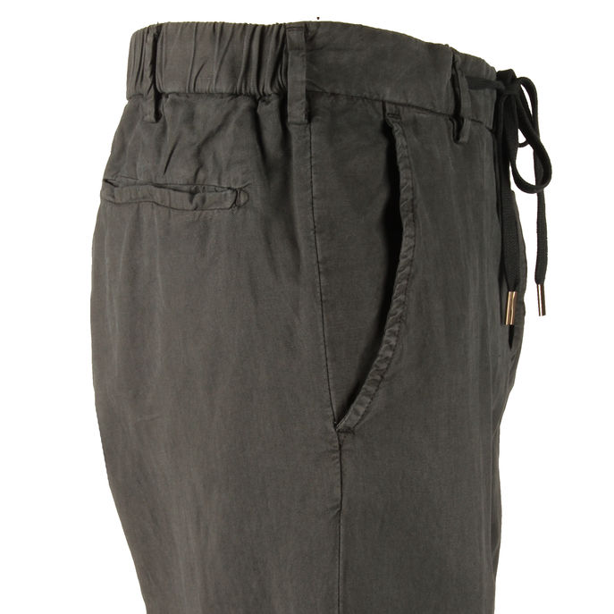 LONG PANTS LYOCELL Man Anthracite