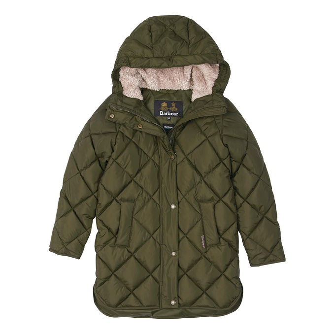 LONG PARKA SANDYFORD Kid Olive