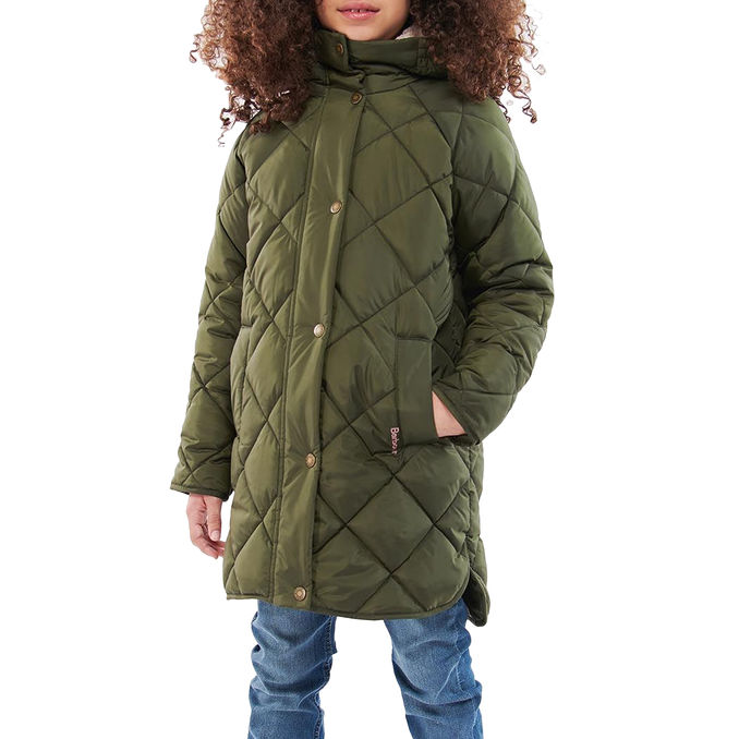 LONG PARKA SANDYFORD Kid Olive