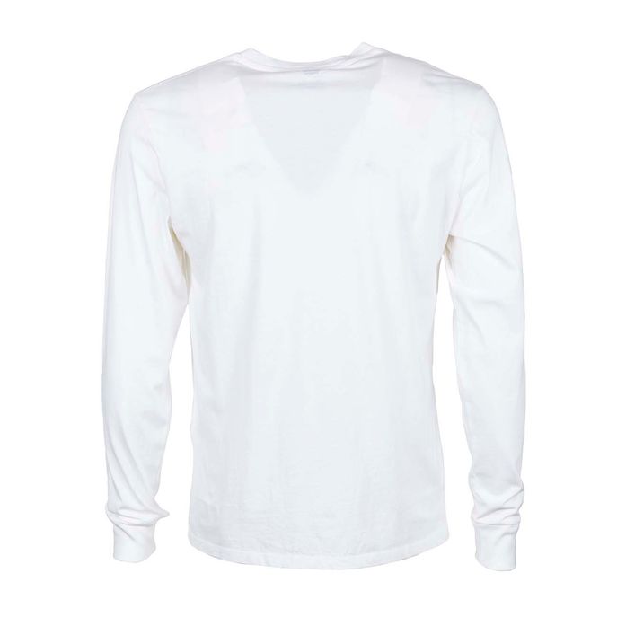 LONG SLEEVE GRAPHIC TEE Man White red