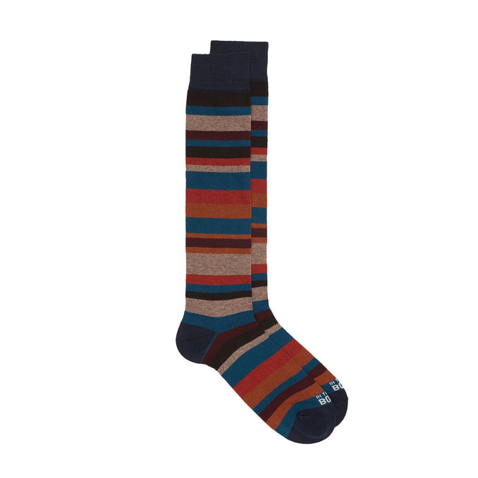 LONG SOCKS STRIPES MULTICOLOR Unisex Octane Multicolor