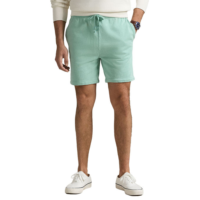 LOOPBACK FLEECE SHORTS Man Celadon
