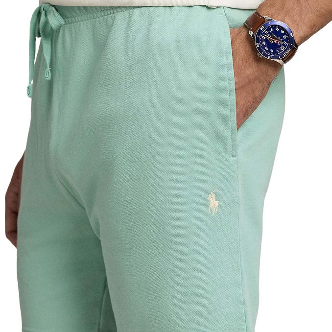 LOOPBACK FLEECE SHORTS Man Celadon