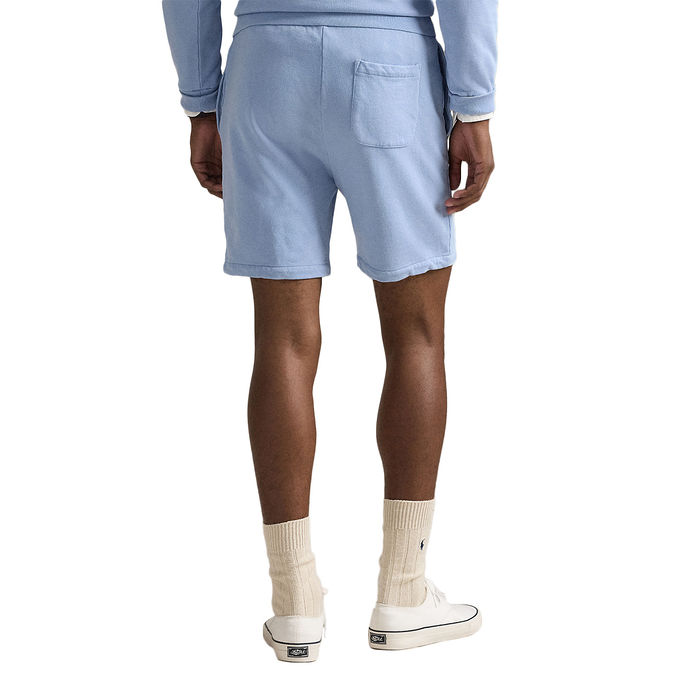 LOOPBACK FLEECE SHORTS Man Chambray Blue 