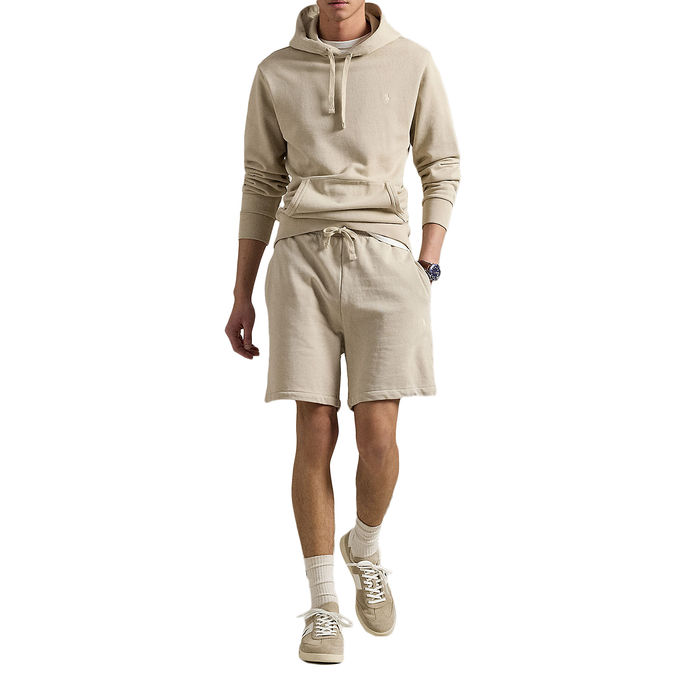 LOOPBACK FLEECE SHORTS Man Stoneware 