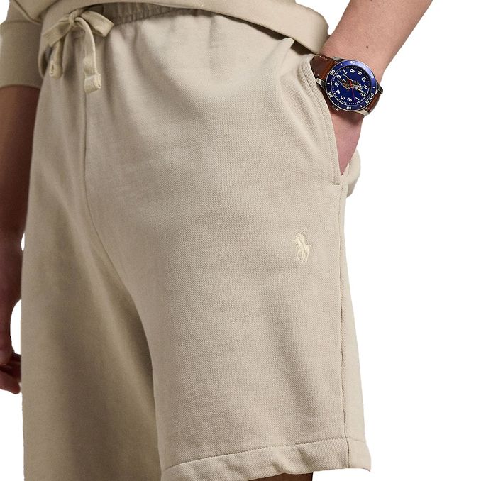 LOOPBACK FLEECE SHORTS Man Stoneware 