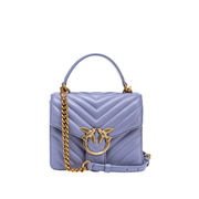 LOVE MINI TOP HANDLE CHEVRON SHOULDER STRAP Woman Lavander LOVE MINI TOP HANDLE CHEVRON SHOULDER STRAP Woman Lavander