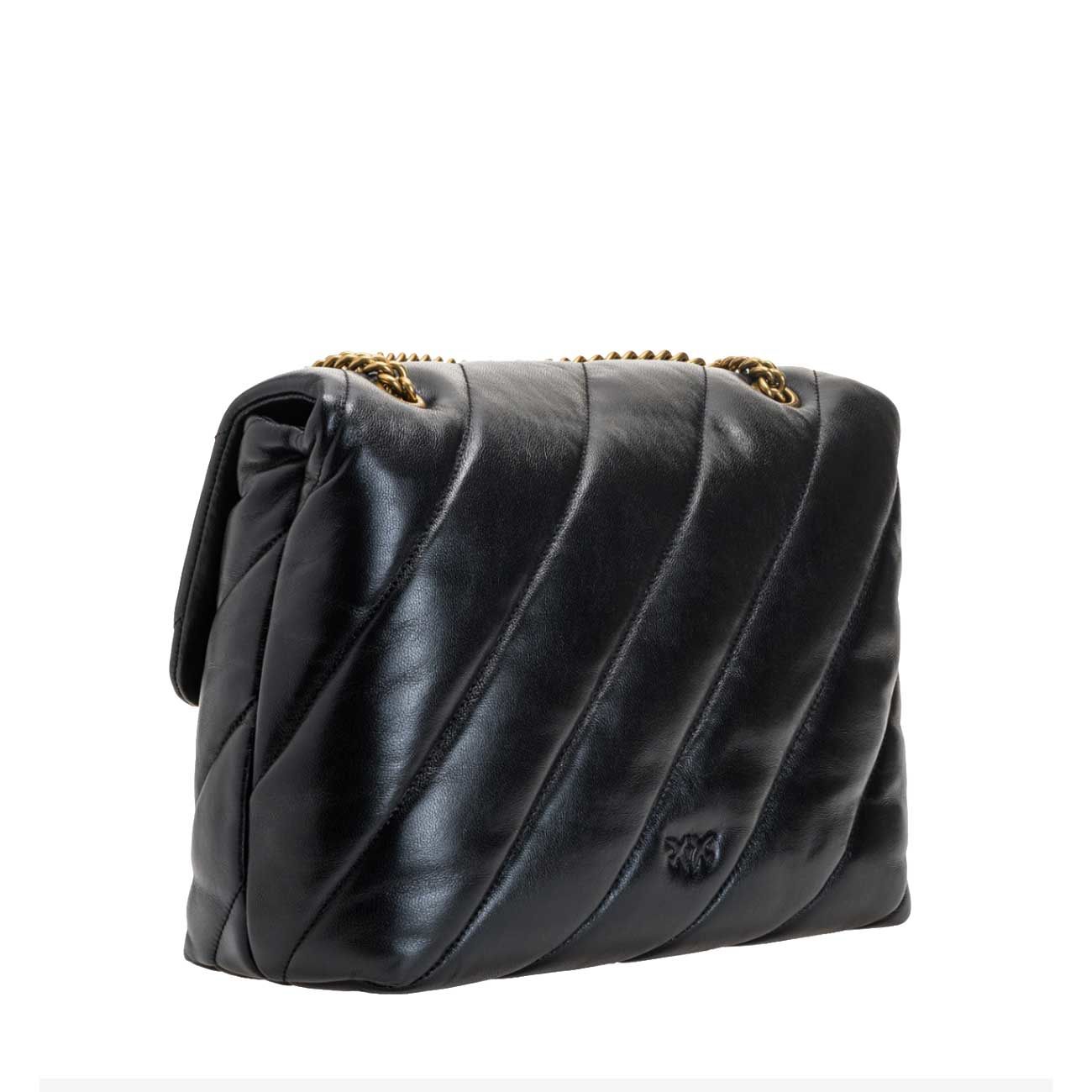 Shoulder bags Pinko - Love Big Puff Maxi Quilt bag in black - 1P21VMY6JKZ99