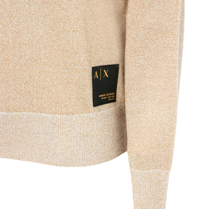 pullover gold lurex