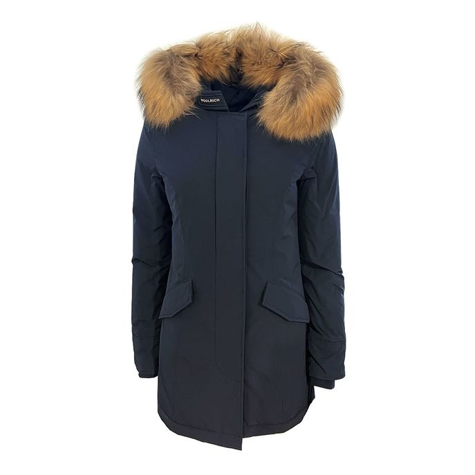 LUXURY ARCTIC PARKA Woman Midnight blue