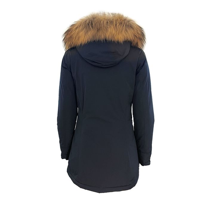 LUXURY ARCTIC PARKA Woman Midnight blue