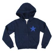 MACCHIA J. CARDIGAN FULL ZIP COTTON+CASHMERE Kids Blu Royal MACCHIA J. CARDIGAN FULL ZIP COTTON+CASHMERE Kids Blu Royal