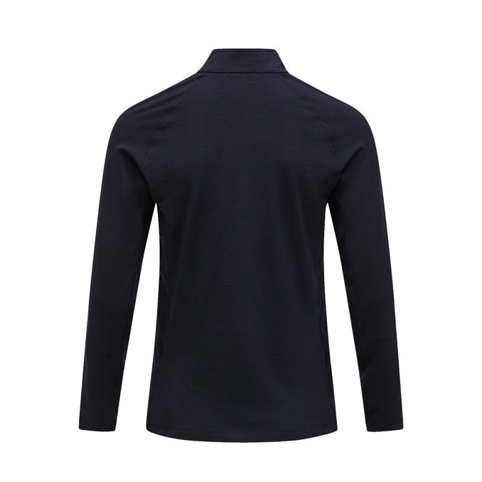 MAGIC HAL ZIP KNITWEAR Man Black 