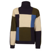 MAGLIA D. COLLO ALTO INTARSIO QUADRI JUCCA MAGLIA D. COLLO ALTO INTARSIO QUADRI JUCCA
