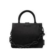 MALJEN BAG WITH CHAIN AND SHOULDER STRAP Woman Black MALJEN BAG WITH CHAIN AND SHOULDER STRAP Woman Black