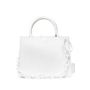 MALJEN BAG WITH CHAIN AND SHOULDER STRAP Woman White MALJEN BAG WITH CHAIN AND SHOULDER STRAP Woman White