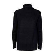 MANTOVA WOOL AND CASHMERE TURTLENECK Woman Black MANTOVA WOOL AND CASHMERE TURTLENECK Woman Black