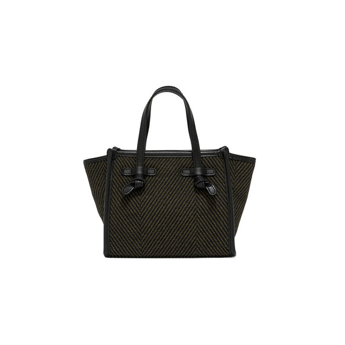 ★GIANNI CHIARINI★ MISS MARCELLA SPIGA MINI トートバッグ GIANNI CHIARINI MARCELLA SPIGATA BAG MINI Woman Army
